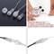 Aukora Rain Drop Lights, LED Meteor Shower Lights 11.8 inch 8 Tubes 192leds, Icicle Snow Falling Lights for Xmas Wedding Party Holiday Garden Tree Christmas Thanksgiving Decoration Outdoor (White)